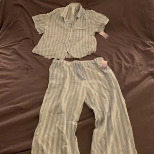 Women’s sparkly striped pajamas